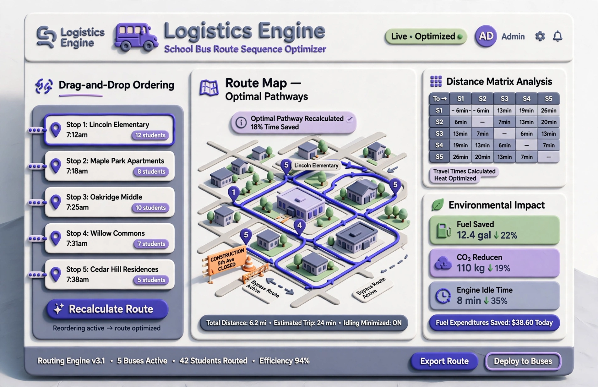 Route Sequence Optimizer